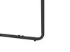 Soffbord ⌀ 50 cm grå / svart MELODY medelstor_822486