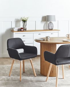 Tuoli kangas musta 2 kpl CHICAGO Tuoli kangas musta 2 kpl CHICAGO