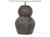 Ceramic Table Lamp Black GUAPORE_822375