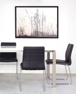 Tuoli keinonahka musta 2 kpl KIRON