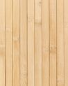 Cesta de madera de bambú clara 60 cm KANDY_849121