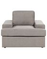 Fabric Armchair Taupe ALLA_893700