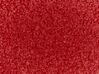 Conjunto de 2 cojines afelpados rojos 40 x 40 cm CAMPONULA_889265