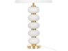 Metal Table Lamp White and Gold FRIO_823030