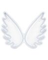 Angel Wings LED Neon Wall Sign White GABRIEL_847768