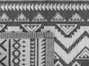 Outdoor Teppich schwarz 120 x 180 cm geometrisches Muster NAGPUR_766487