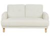 2 Seater Fabric Sofa Off-White TUVE_911548