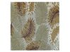 Alfombra de lana marrón/verde/blanco/amarillo mostaza 200 x 200 cm VIZE_848421