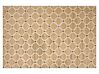 Teppich Jute beige 200 x 300 cm geometrisches Muster Kurzflor KALEKOY_885090
