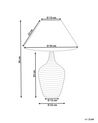 Ceramic Table Lamp Beige CELESTE_849245