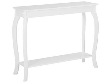 Tavolino consolle MDF bianco 100 x 31 cm HARTFORD