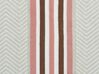 Blanket 130 x 170 cm Pink and Beige MAGAR_834732