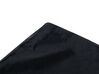 Poltrona sacco tessuto nero 100 x 75 cm SIESTA_672781