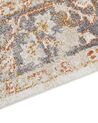 Teppich beige 160 x 230 cm orientalisches Muster Kurzflor NURNUS_854874