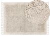 Bavlnený koberec 140 x 200 cm béžový BITLIS_837649