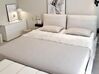 Łóżko tapicerowane 180 x 200 cm jasnobeżowe MELLE_809356