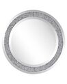 Round Wall Mirror ø 70 cm Silver ERBRAY _773186