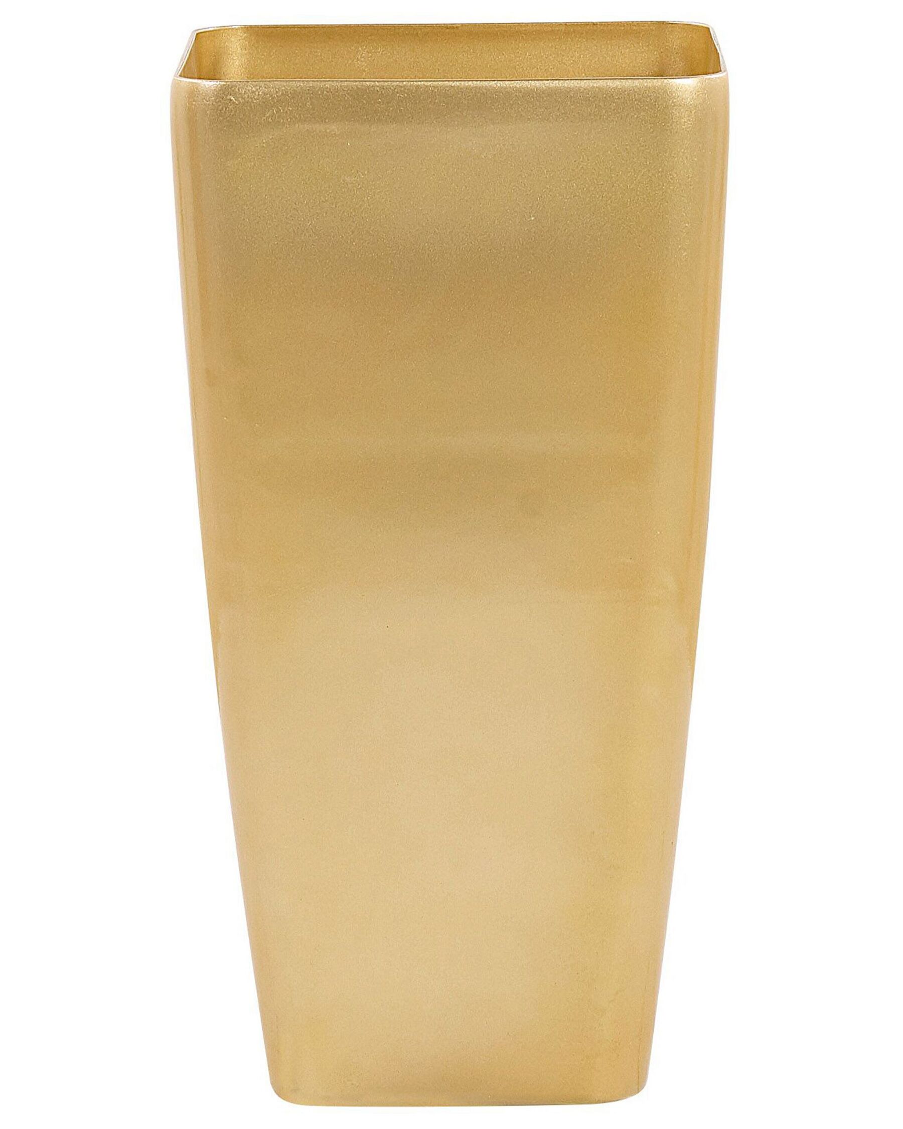 Pot De Fleurs Cache-pot Carré 28x28 Cm Blanc Matières Résistantes Idéal