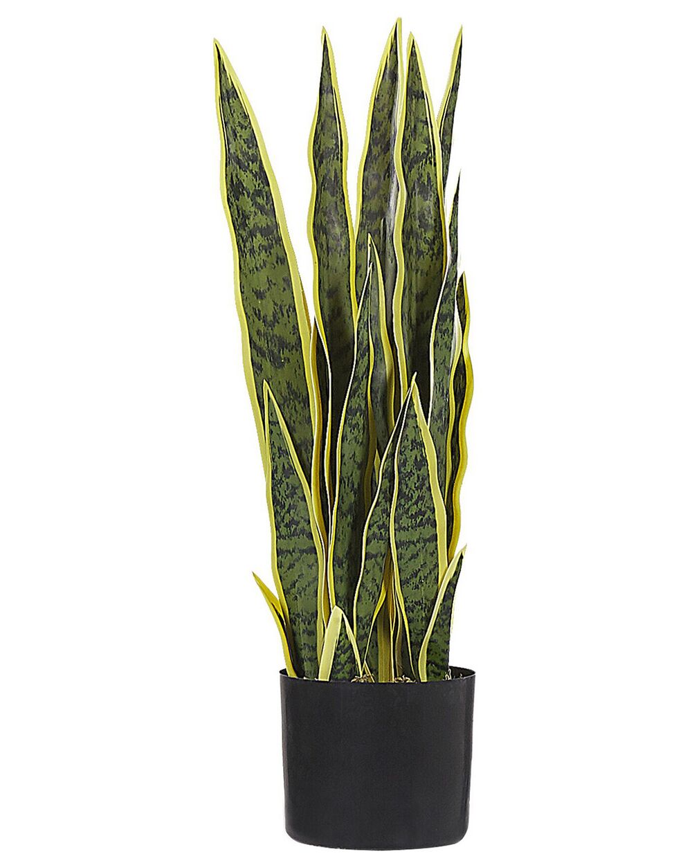 Artificial Potted Plant 63 cm SNAKE PLANT Beliani.co.uk