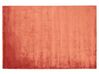 Teppich Viskose orange 160 x 230 cm Kurzflor GESI II_837679