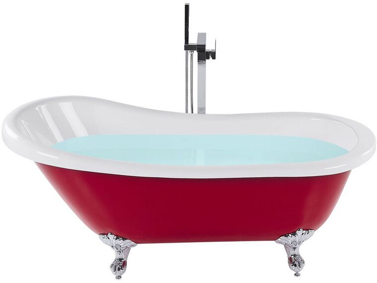 Freestanding Bath 1530 x 770 mm Red CAYMAN_817197