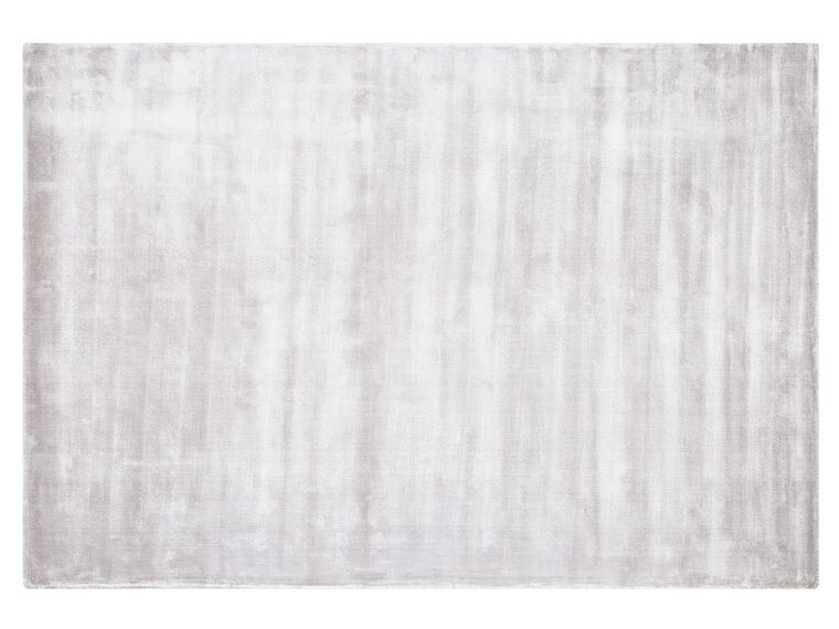 Tappeto viscosa grigio chiaro 140 x 200 cm GESI II_762308