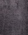 Alfombra de viscosa gris oscuro 140 x 200 cm GESI II_762291