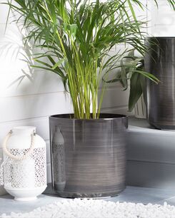 Kukkaruukku tummanharmaa ⌀ 35 cm VAGIA Kukkaruukku tummanharmaa ⌀ 35 cm VAGIA