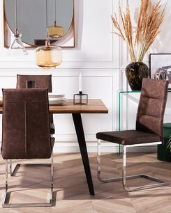 Tuoli keinonahka vaaleanruskea 2 kpl ROCKFORD Tuoli keinonahka vaaleanruskea 2 kpl ROCKFORD