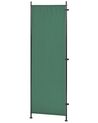 	Biombo 5 paneles de poliéster verde 170 x 270 cm NARNI_802652