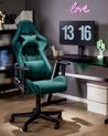Krzesło biurowe regulowane zielone WARRIOR_852073