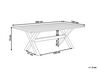Hliníkový stůl šedý 200 x 105 cm  CASCAIS_740274