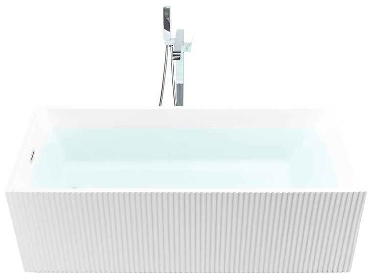 Kylpyamme vapaasti seisova suorakulmio valkoinen 169 x 80 cm GOCTA_880172