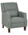 Fabric Recliner Chair Green EGERSUND_896484