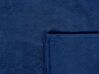 Capa de cobertor pesado em tecido azul marinho 150 x 200 cm RHEA_891758