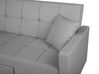 Fabric Sofa Bed Grey GLOMMA_718053