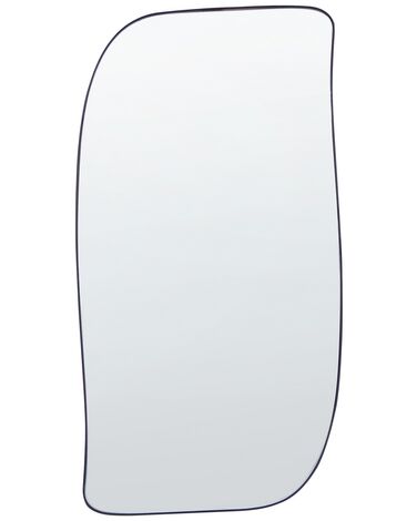 Specchio metallo nero 37 x 70 cm MONTCLUS