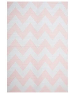 Ulkomatto vaaleanpunainen/valkoinen 160 x 230 cm KONARLI Ulkomatto vaaleanpunainen/valkoinen 160 x 230 cm KONARLI