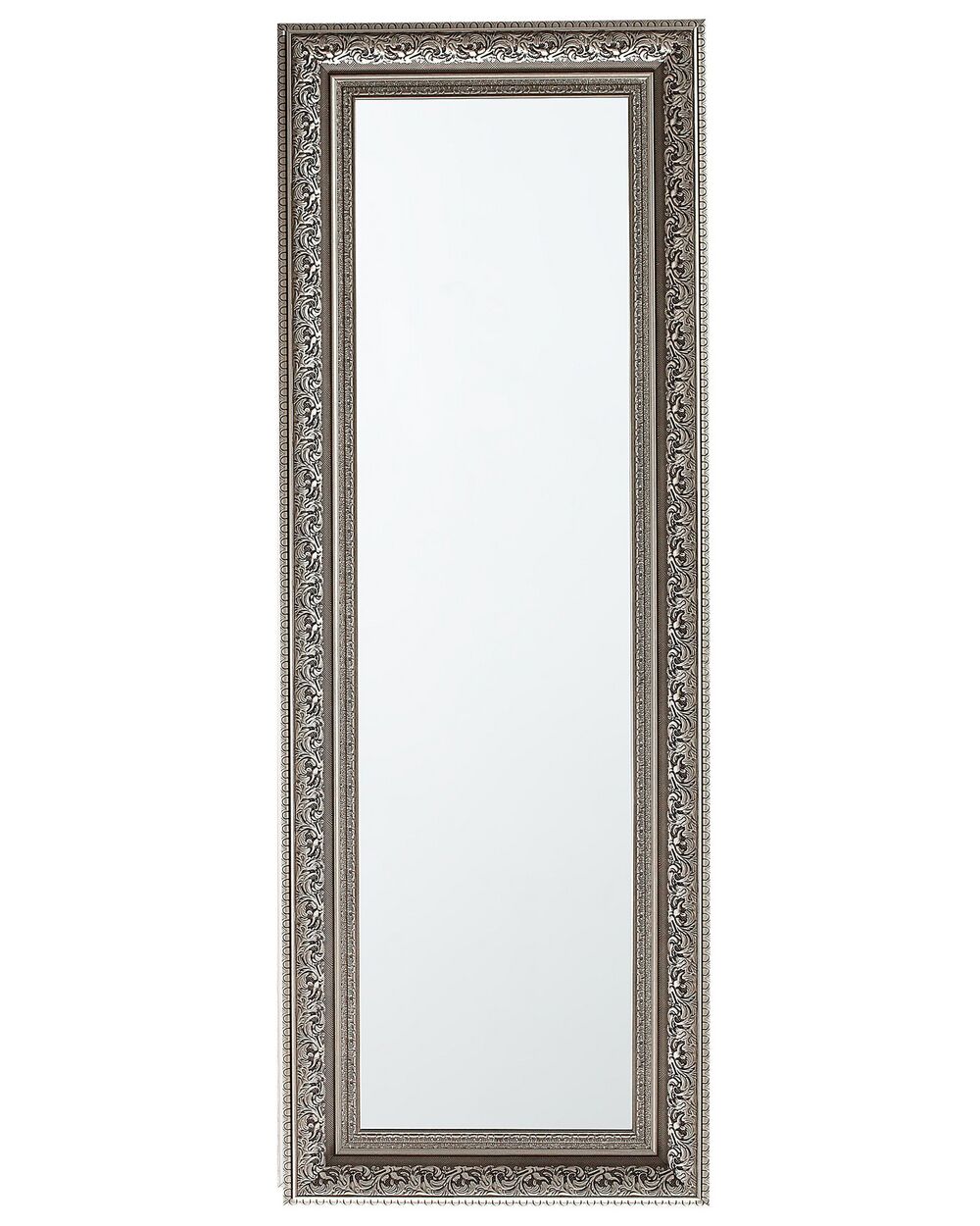 Specchio moderno da parete con cornice bianca 51 x 141 cm LUNEL