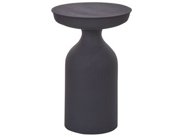 Kovový boční stolek černý TENJO