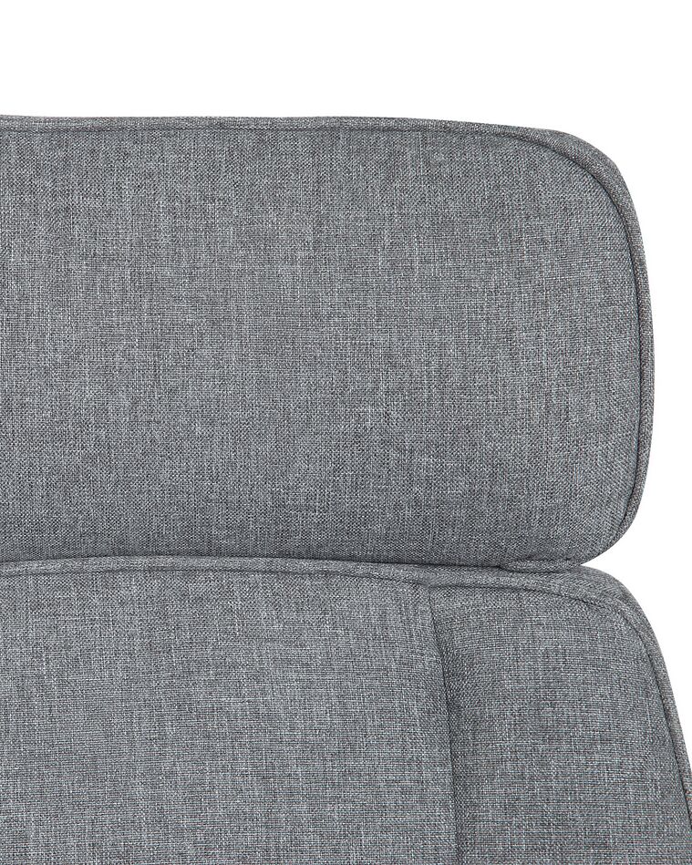 Bürostuhl grau höhenverstellbar PILOT | Beliani.at