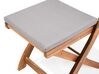 Zestaw ogrodowy drewniany stół i 6 krzeseł CENTO_691123