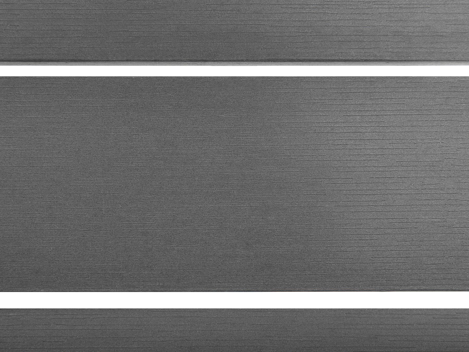 Gartentisch Kunstholz grau 95 x 95 cm PRATO | Beliani.ch