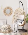 PE Rattan Hanging Chair with Stand Natural CASOLI_763739