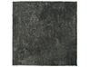 Vloerkleed polyester donkergrijs 200 x 200 cm EVREN_758612