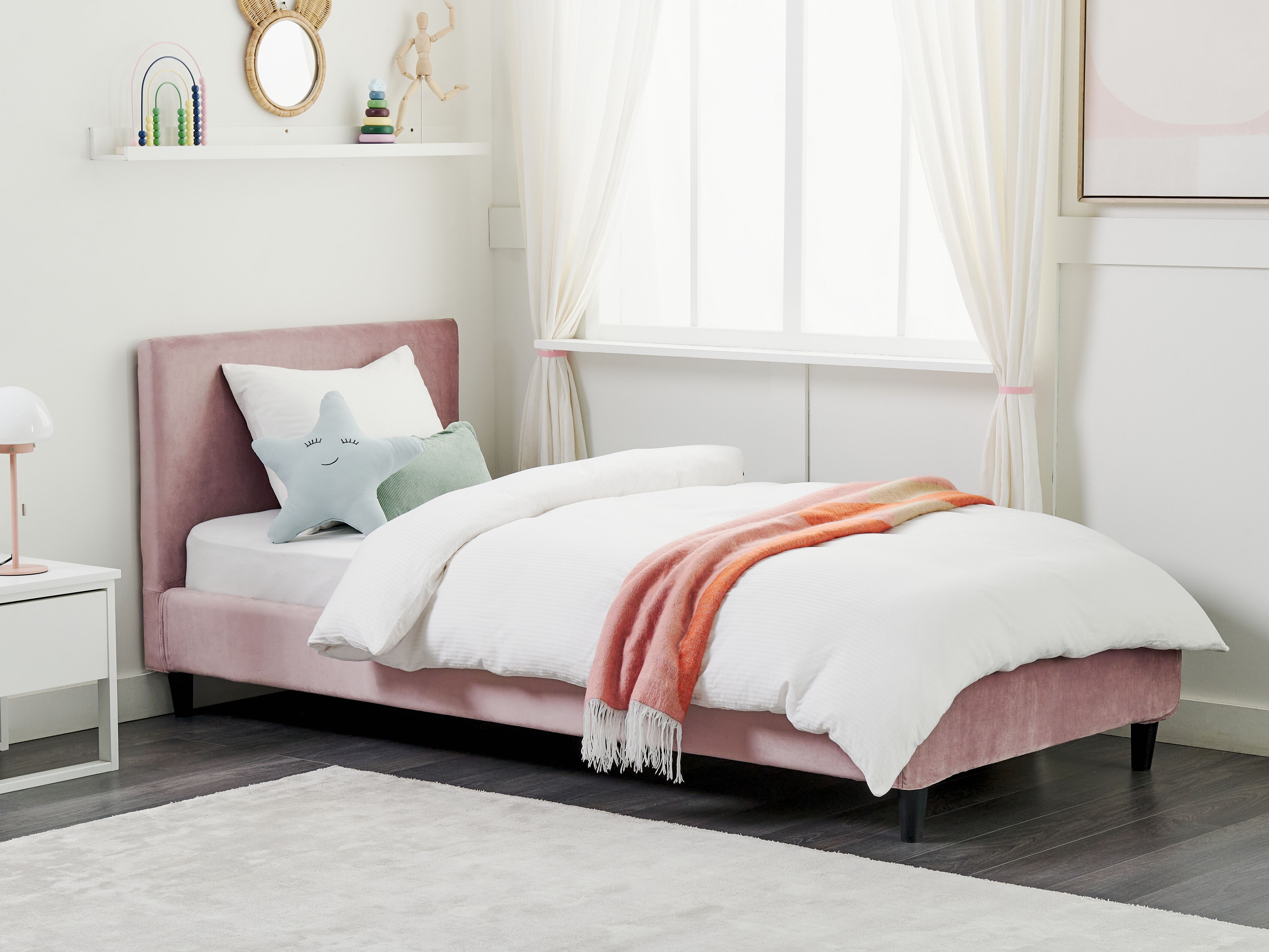 Struttura per letto matrimoniale in metallo da 17,7 cm, con supporto per letto a molle e materasso, 9 gambe, resistente, facile da montare, robusta Struttura per letto matrimoniale in metallo da 17,7 cm, con supporto per letto a molle e materasso, 9 gambe, resistente, facile da montare, robusta