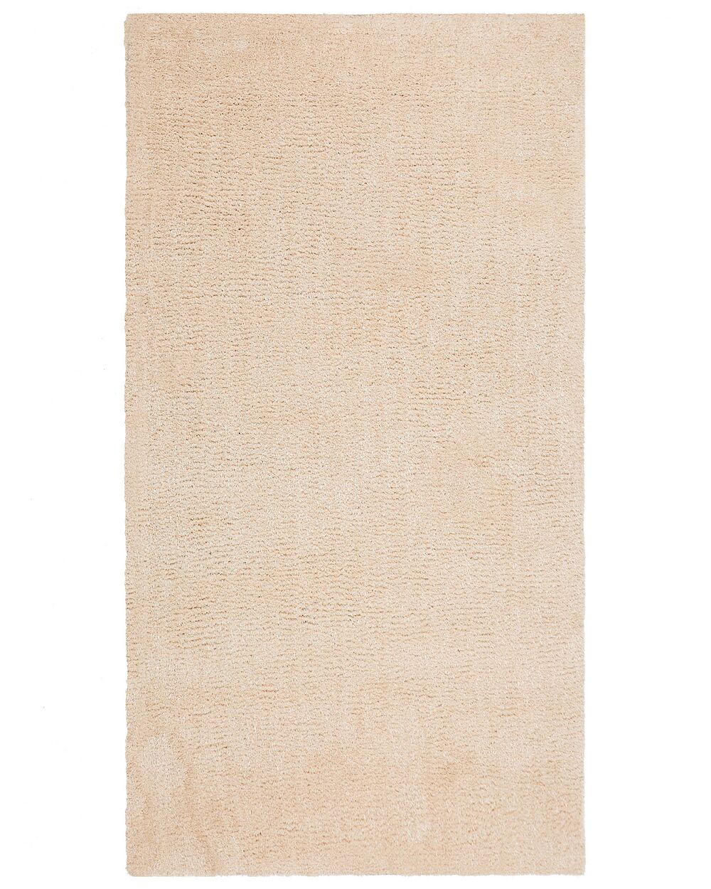 Tapis Blanc en Polyester 80 x 150 cm Moelleux Fa…