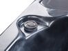 Whirlpool Outdoor grau mit LED rechteckig 215 x 180 cm ARCELIA_825058