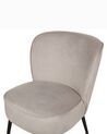 Fauteuil fluweel taupe VOSS_884423
