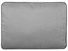 Sofá esquinero tapizado gris claro derecho NESNA _717097